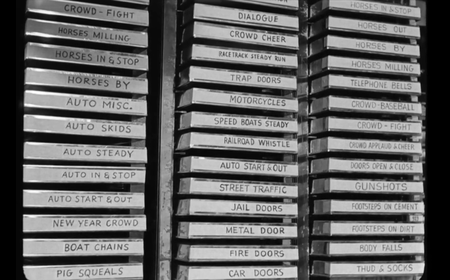 Preserving & Sharing Classic Hollywood Sound Effects