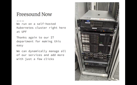 Freesound: under the hood